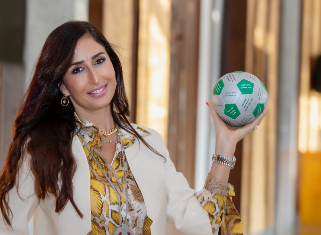 Ghada Tohamy facilitating a leadership workshop