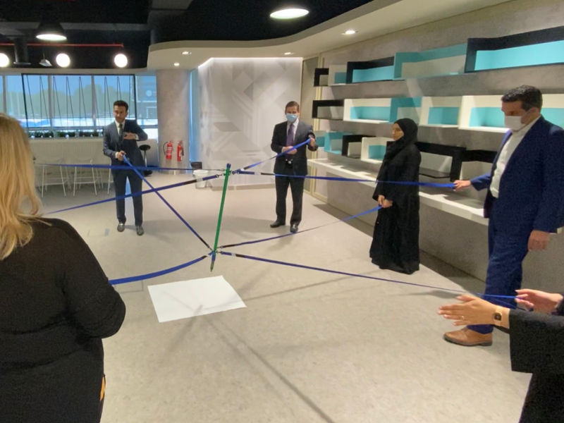 Group activity during a training program
