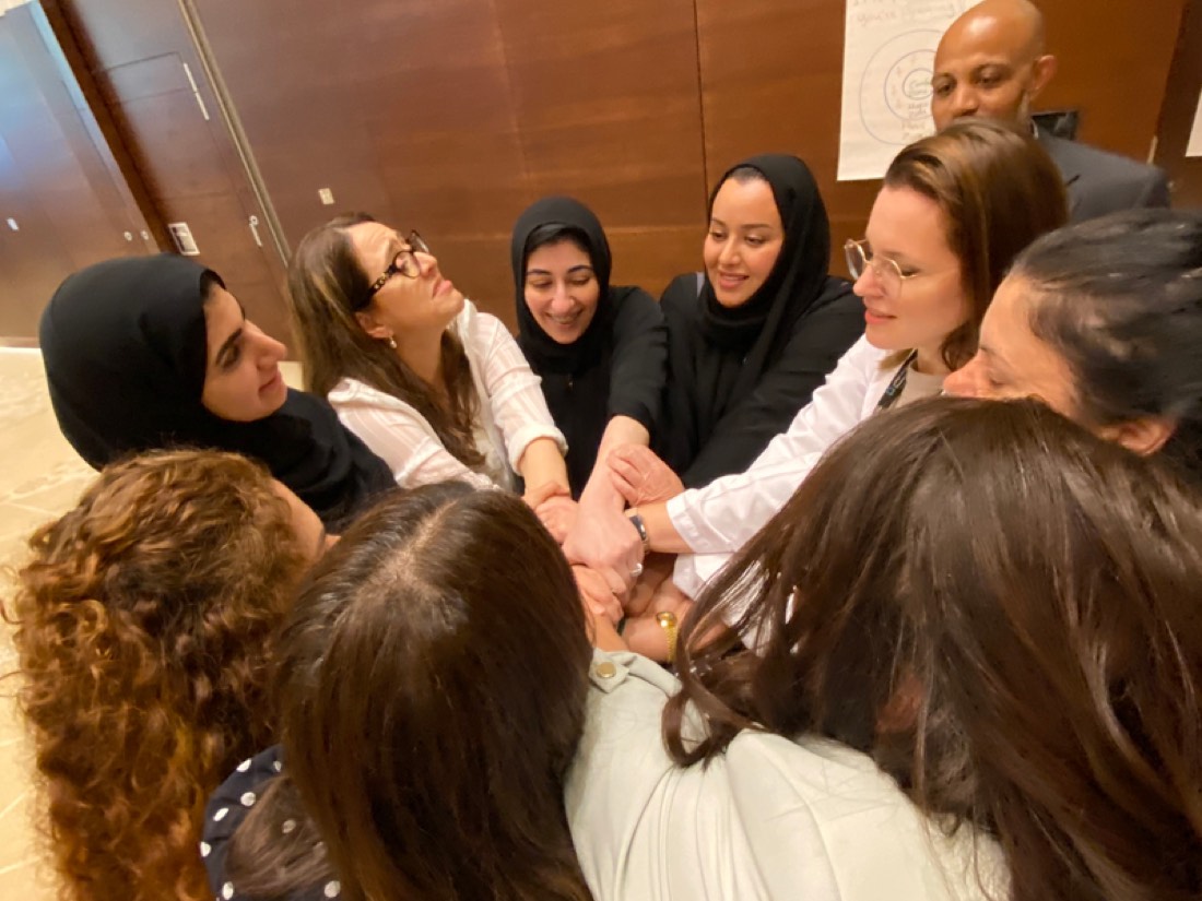 Participants at a professional development workshop
